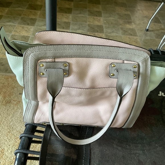 orYANY Pink/Mint/Grey Studded Purse NWOT - Picture 2 of 2